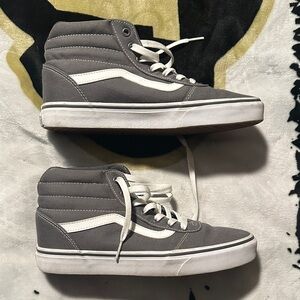 Converse Gray High-Top Sneakers